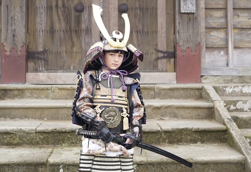 鎧兜の着付け体験付き！薩摩武士なりきりプラン