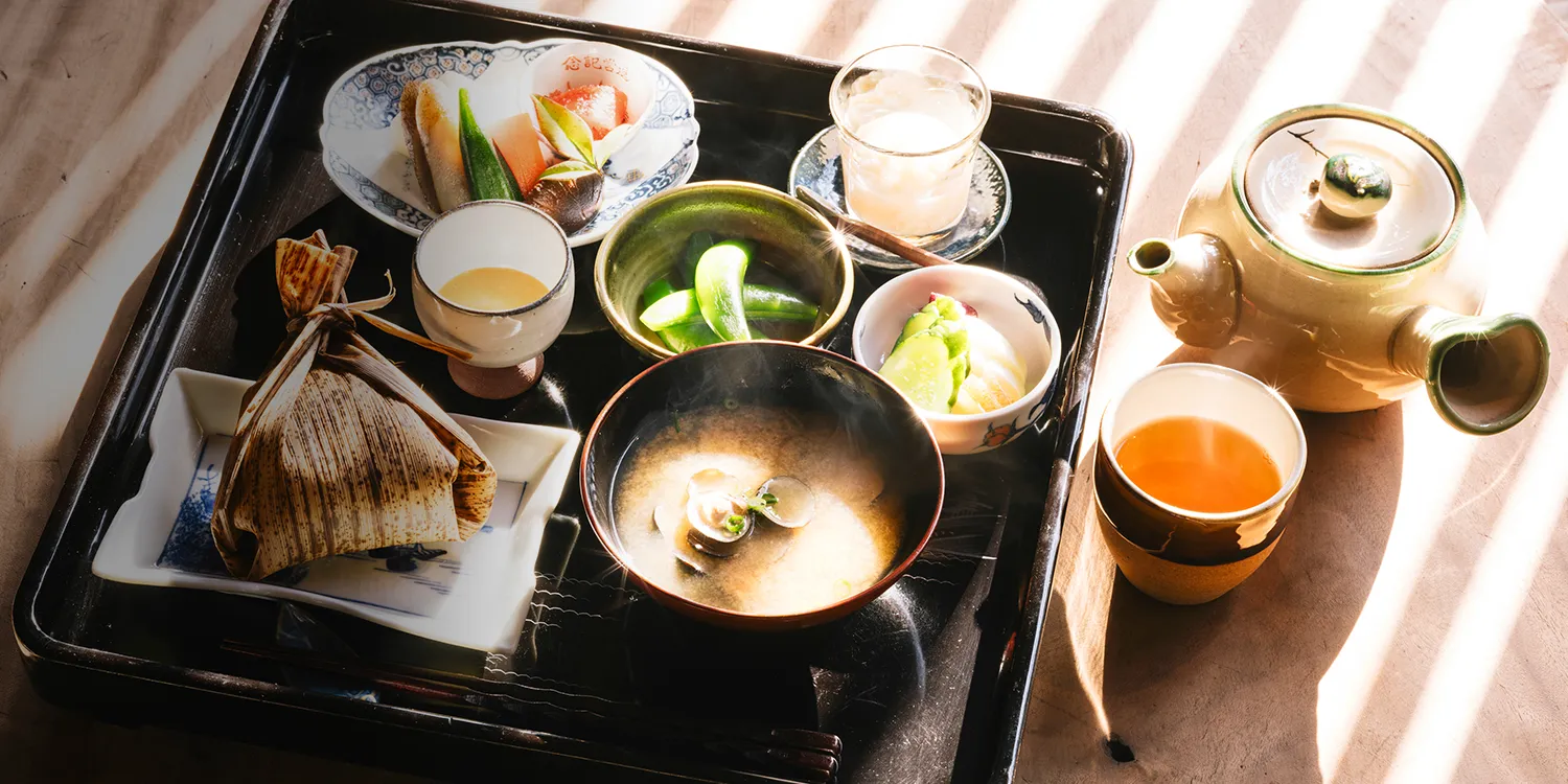 棉の花 朝食