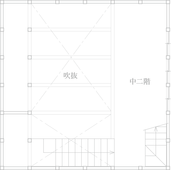 濱古屋離れ2F [skip floor] 間取り