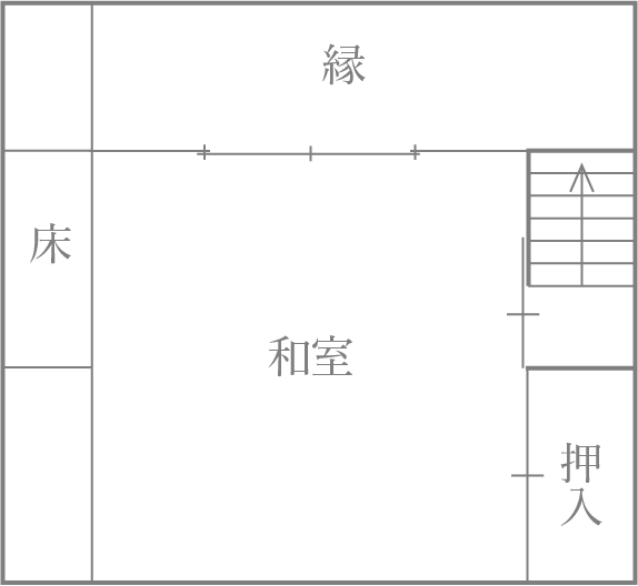 堀江邸2F 間取り