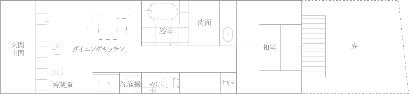 かんな 1F 間取り