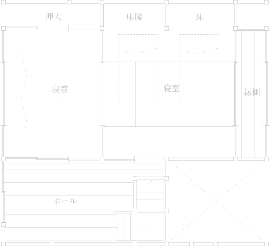 江戸彼岸 2F 間取り
