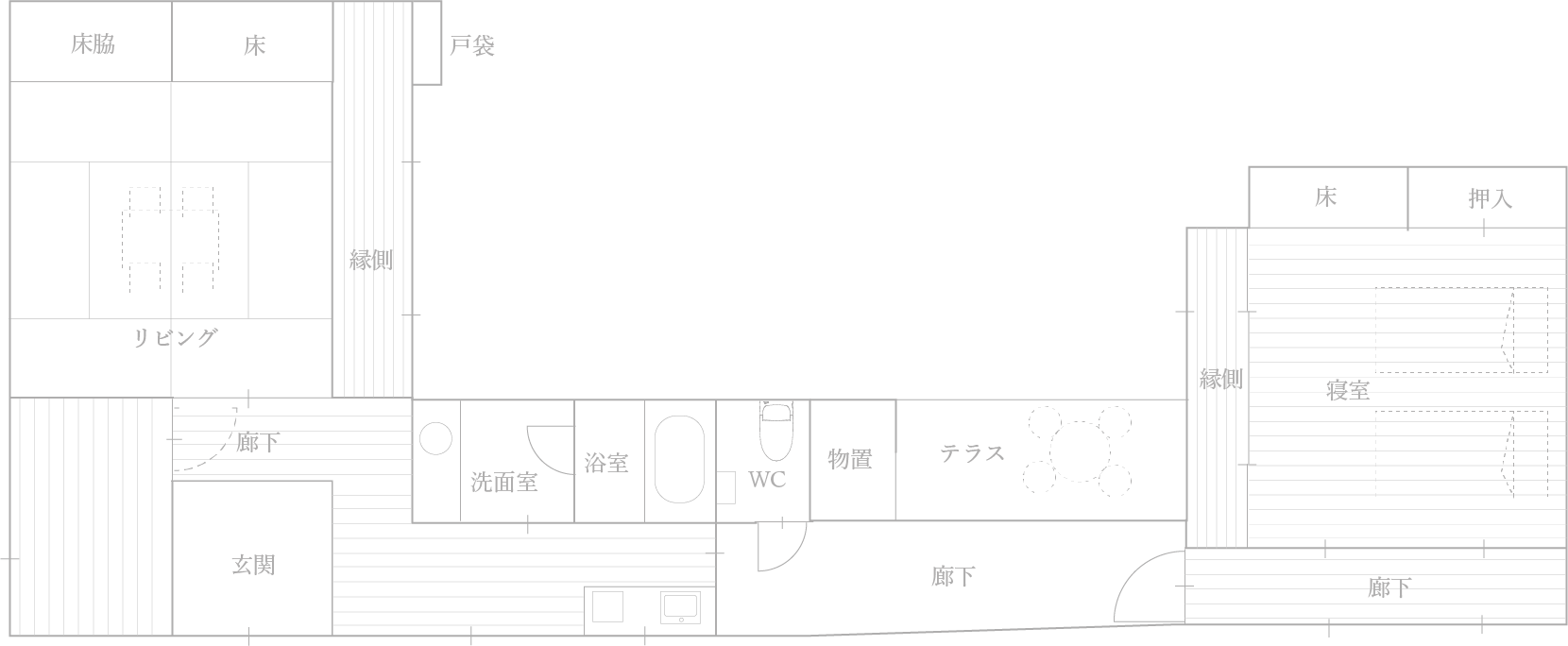 梅月庵棟 1F